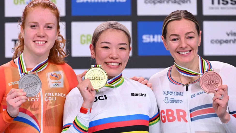 マーチャントが女子ケイリンで世界銅メダルを獲得 マーチャントが女子ケイリンで世界銅メダルを獲得
