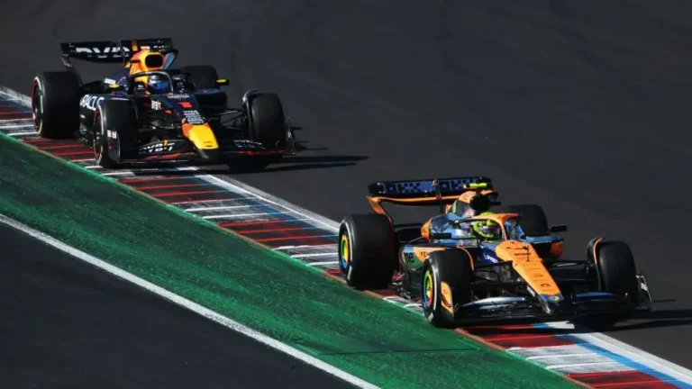 ノリスはフェルスタッペンのパスでペナルティを受け、ルクレールがアメリカGPで優勝