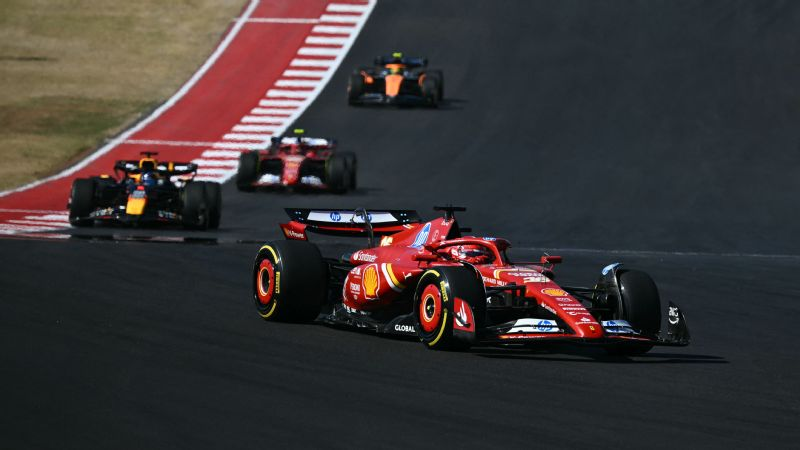アメリカGP: シャルル・ルクレールがフェラーリを1-2位に導き、フェルスタッペンは3位に甘んじる1 アメリカGP: シャルル・ルクレールがフェラーリを1-2位に導き、フェルスタッペンは3位に甘んじる1