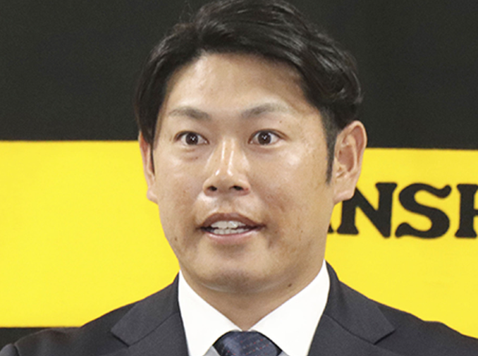 阪神・原口文仁がFA残留を決断「新たなスタートを切る」会見で発表