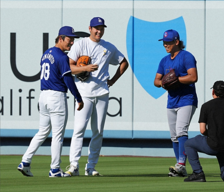ドジャースの大谷翔平、山本由伸、カブスの今永昇太が2月にキャンプ開始　日本開幕戦に向け準備進行