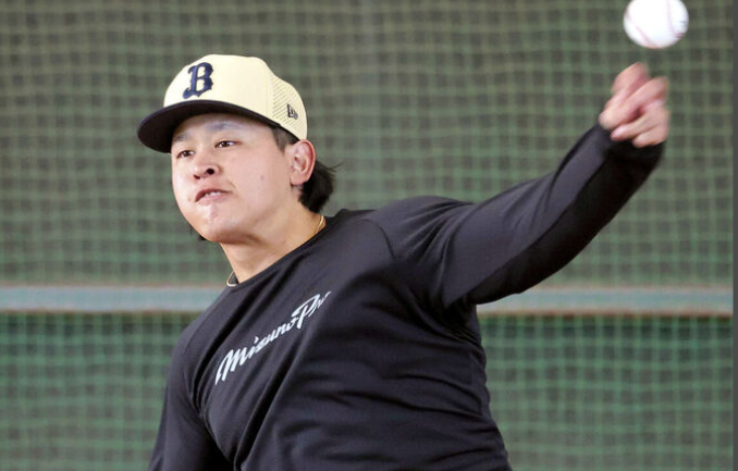 【オリックス】宮城大弥、ブルペンで新年初投球　開幕投手としての決意「ケガをせず優勝を目指す」