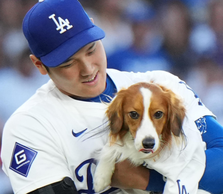 大谷翔平、ゲーム「The Show25」記念盾に驚きのリアクション！愛犬デコピン登場で大喜び