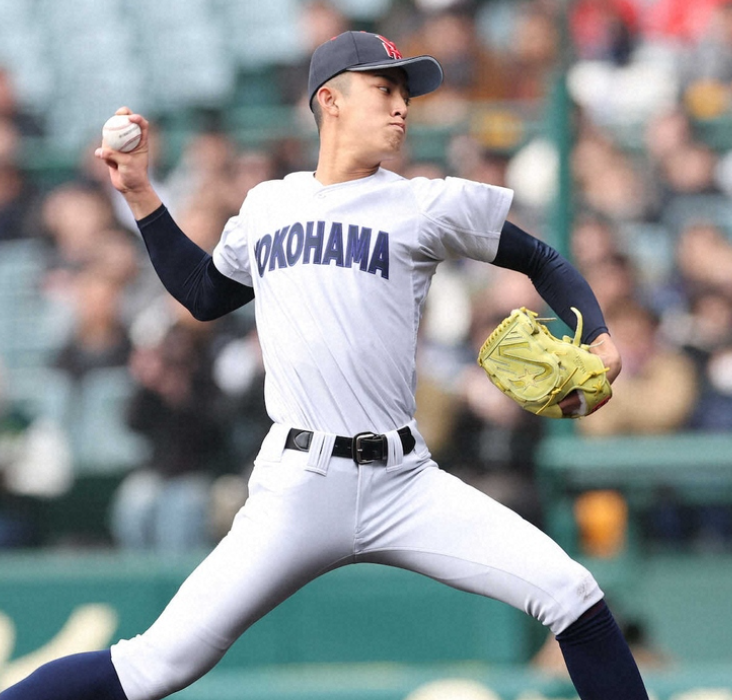 横浜の2年生・織田が甲子園で152キロをマーク！松坂大輔の記録を塗り替える